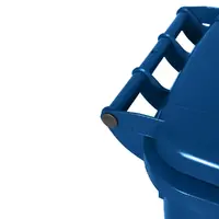 Carro Coletor 240 Litros - AZUL - imagem 4