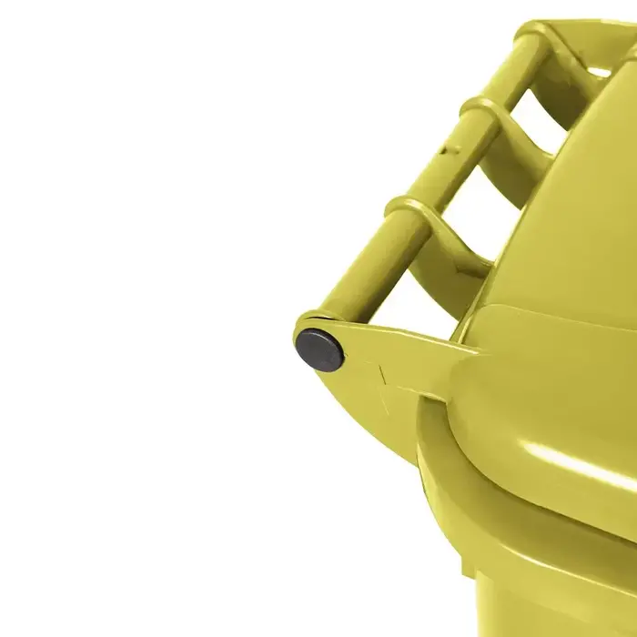 Carro Coletor 240 Litros - AMARELO