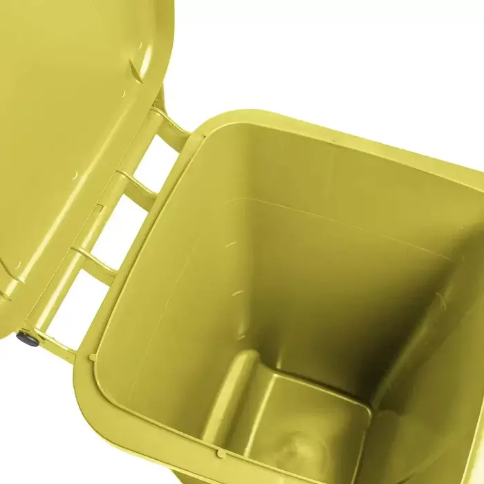 Carro Coletor 240 Litros - AMARELO