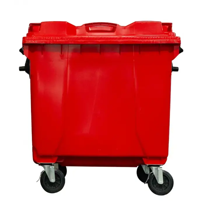 Container de Plástico Injetado 1000 Litros - VERMELHA