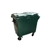 Container de Plástico Injetado 1000 Litros - VERDE - imagem 1