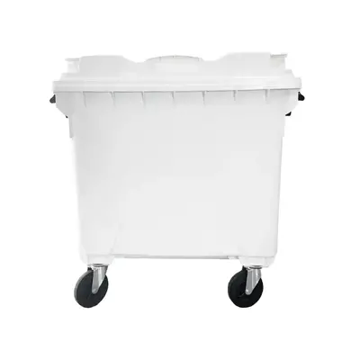 Contentor Plástico 1000 Litros Branco