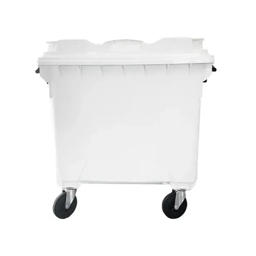 Contentor Plástico 1000 Litros Branco