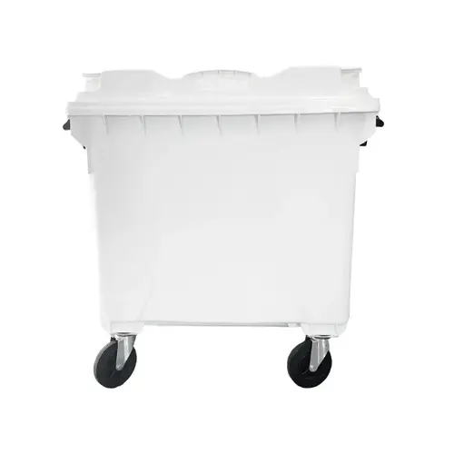 Contentor Plástico 1000 Litros Branco