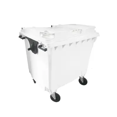 Contentor Plástico 1000 Litros Branco