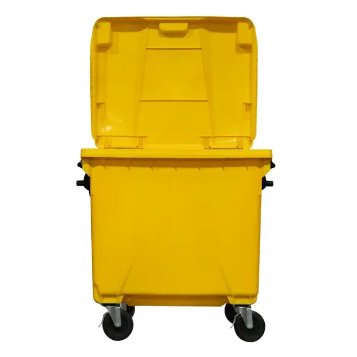 Container de Plástico Injetado 1000 Litros - AMARELO