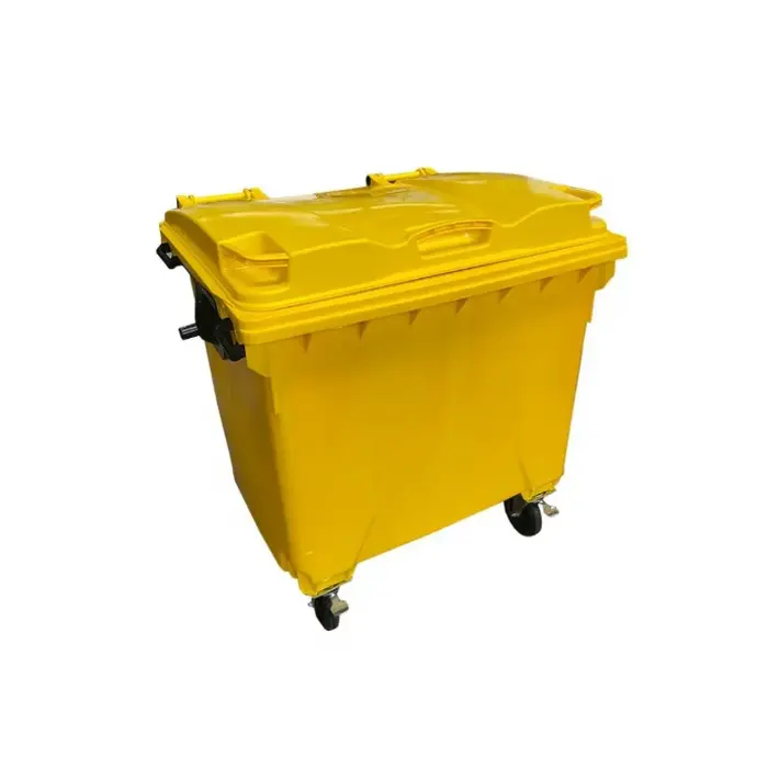 Container de Plástico Injetado 1000 Litros - AMARELO