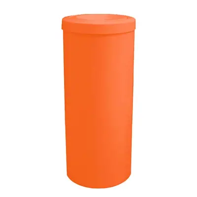 Cesto de Lixo 23 Litros com Tampa Flip Top - LARANJA