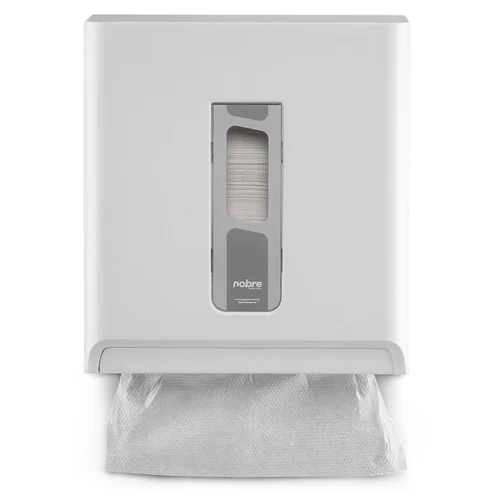 Dispenser Interfolhas - p/ Papel Toalha - Branco - Street Nobre