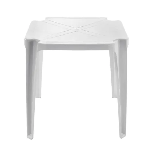 Mesa de Plástico Monobloco Quadrada – Topázio