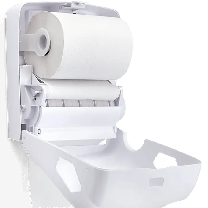 Toalheiro Bobina Puxa e Corta - Premisse - Branco