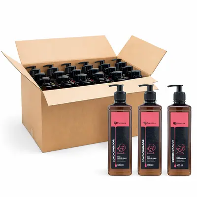 Condicionador Hidratante Refil Kit Banho 400ml – Caixa com 12 Unidades