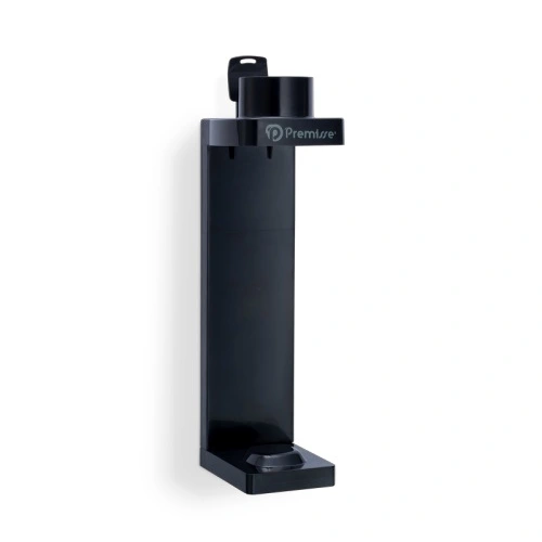Dispenser para Frascos de Banho Preto 01 Unidade