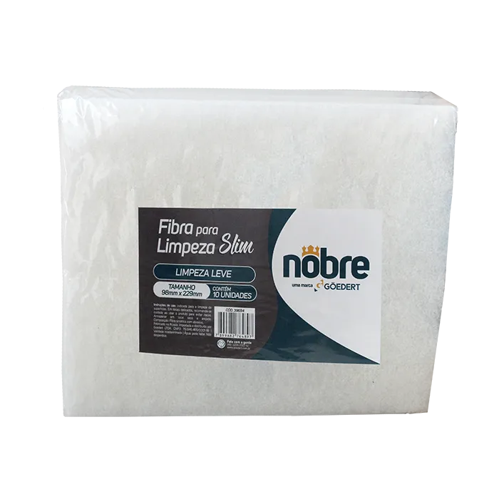 Fibra p/ limpeza 98x229mm - Slim - Nobre