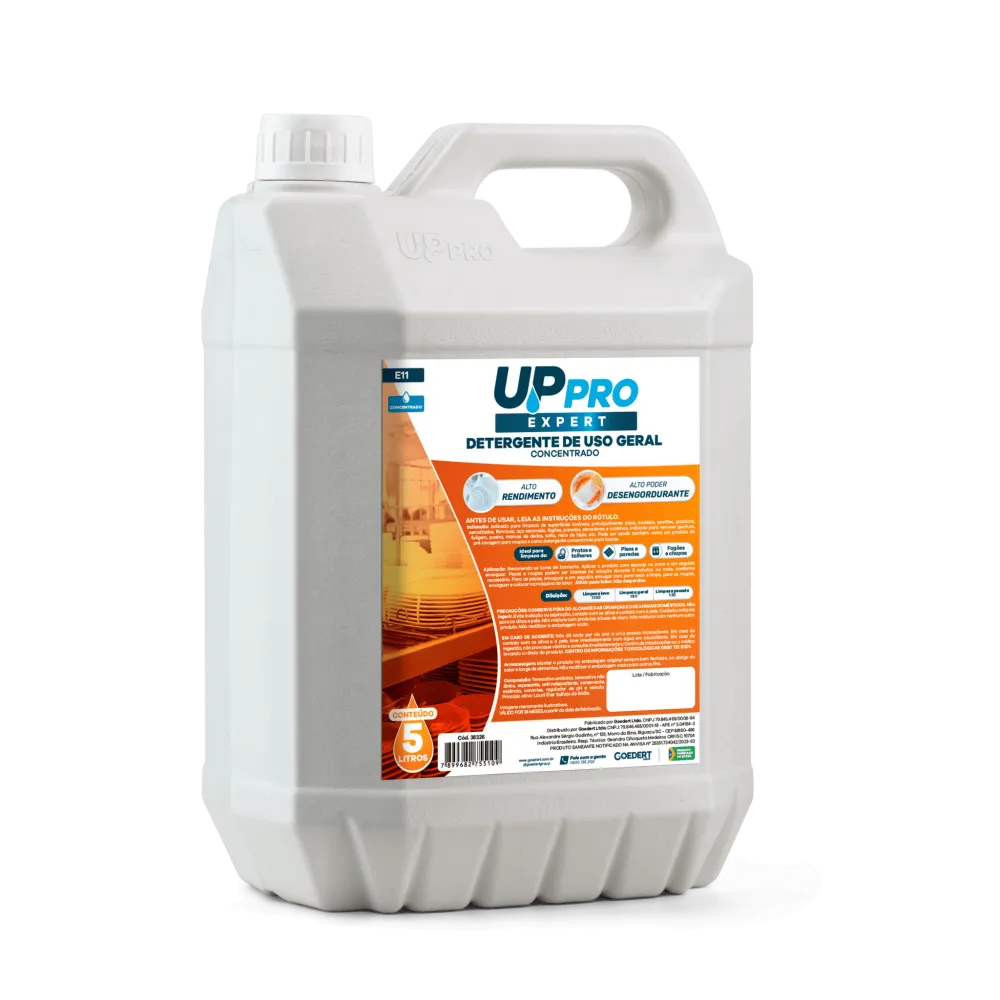 Detergente de uso geral 5L (concentrado) E11 – UPPRO
