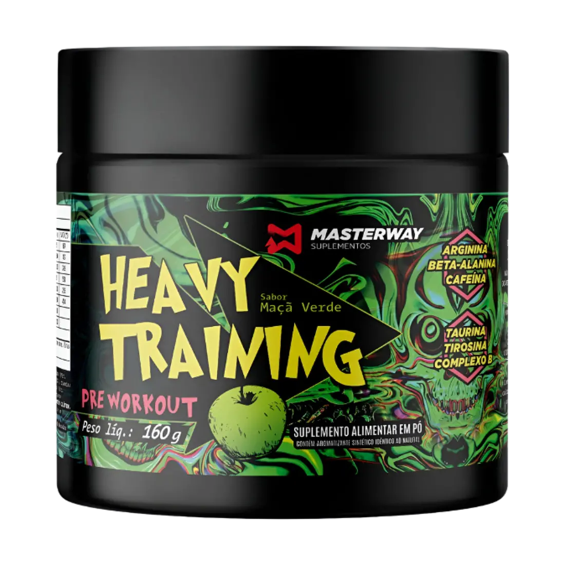 Pré-Treino Heavy Training 160g | Energia e Foco Extremos - imagem 1