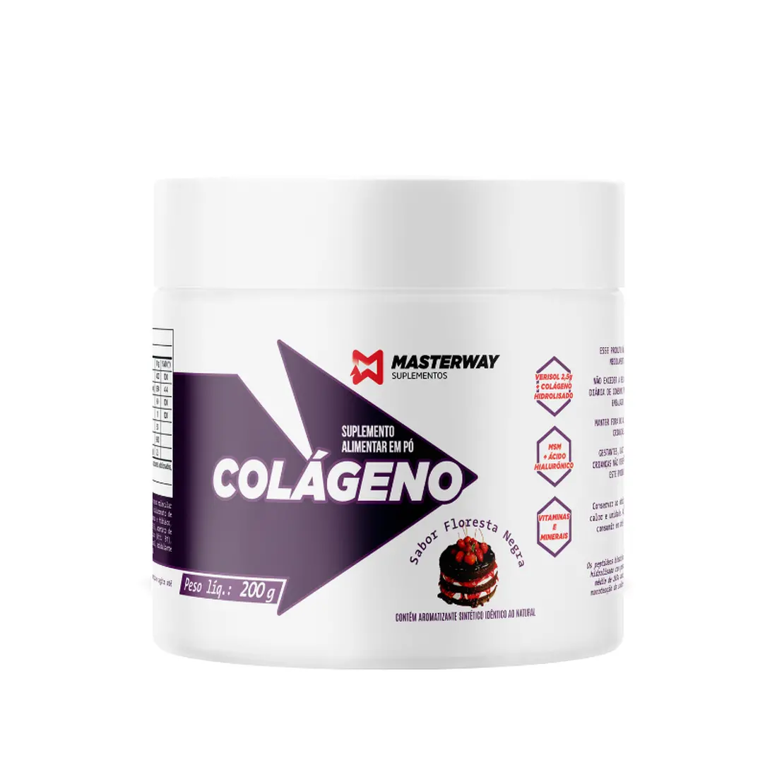 Colágeno Hidrolisado 200g | Vários Sabores - imagem 2