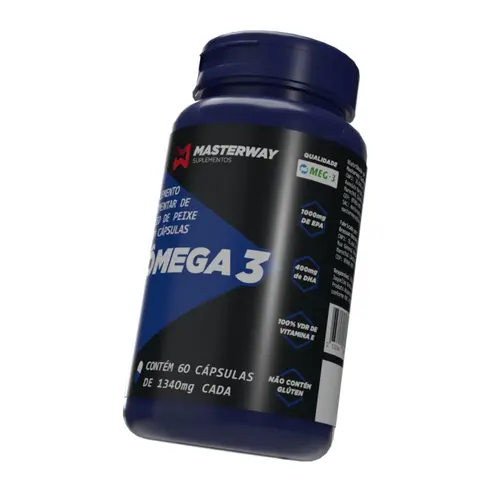 Ômega 3 - MEG 3 - EPA DHA (60 caps) - Masterway Suplementos