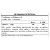 Vitamina C 60 Cápsulas | Imunidade e Ação Antioxidante - imagem 2