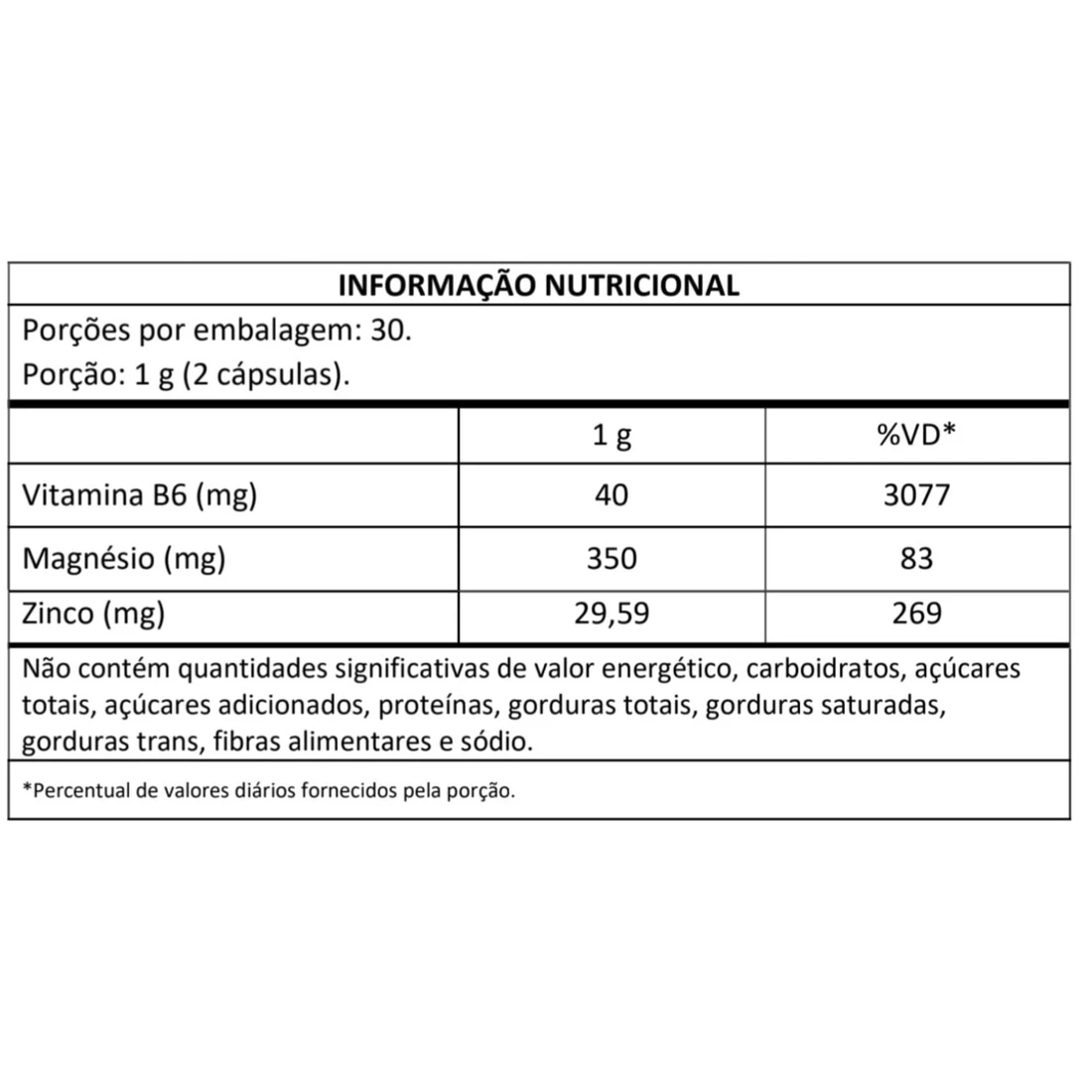 ZMA 60 Cápsulas | Recuperação Muscular e Imunológica - imagem 2