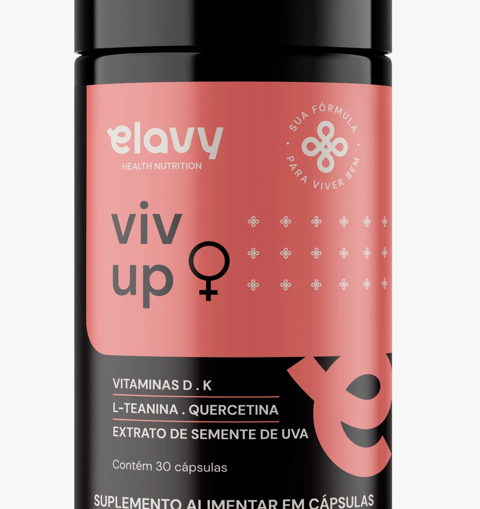 Elavy Health Glamur+ - Cabelo, Pele e Unhas (30 caps)