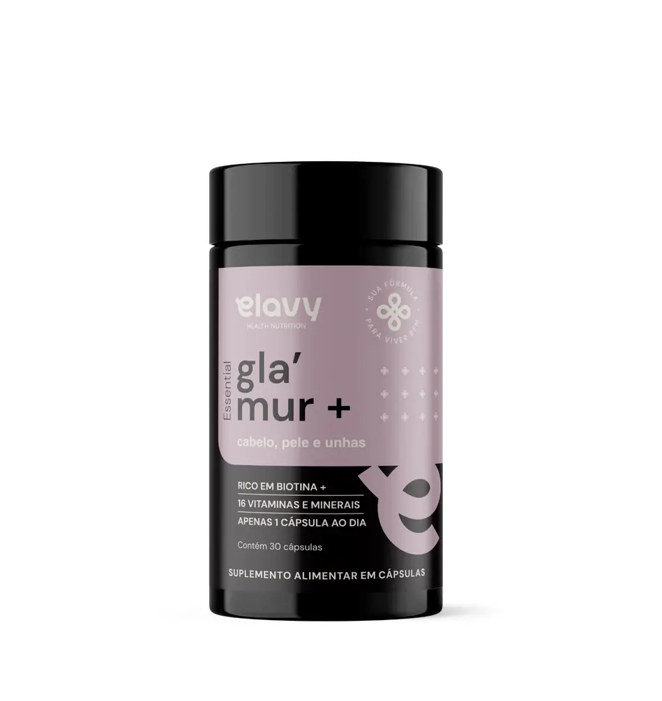 Gla'mur Multivitamínico Beleza | Elavy Health