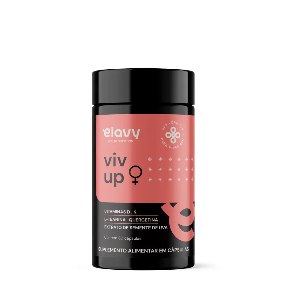 Viv Up: L-teanina + Antioxidante + D3 333%VD | Elavy