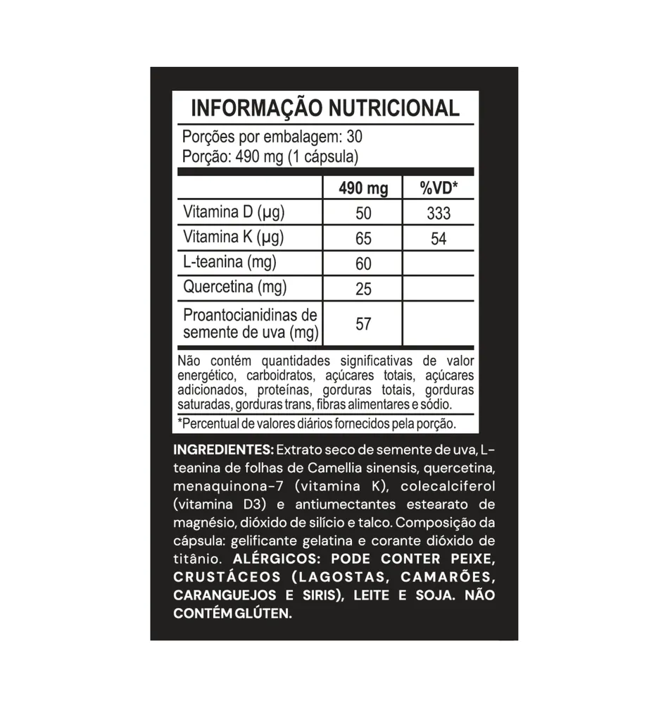 Viv Up: L-teanina + Antioxidante + D3 333%VD | Elavy