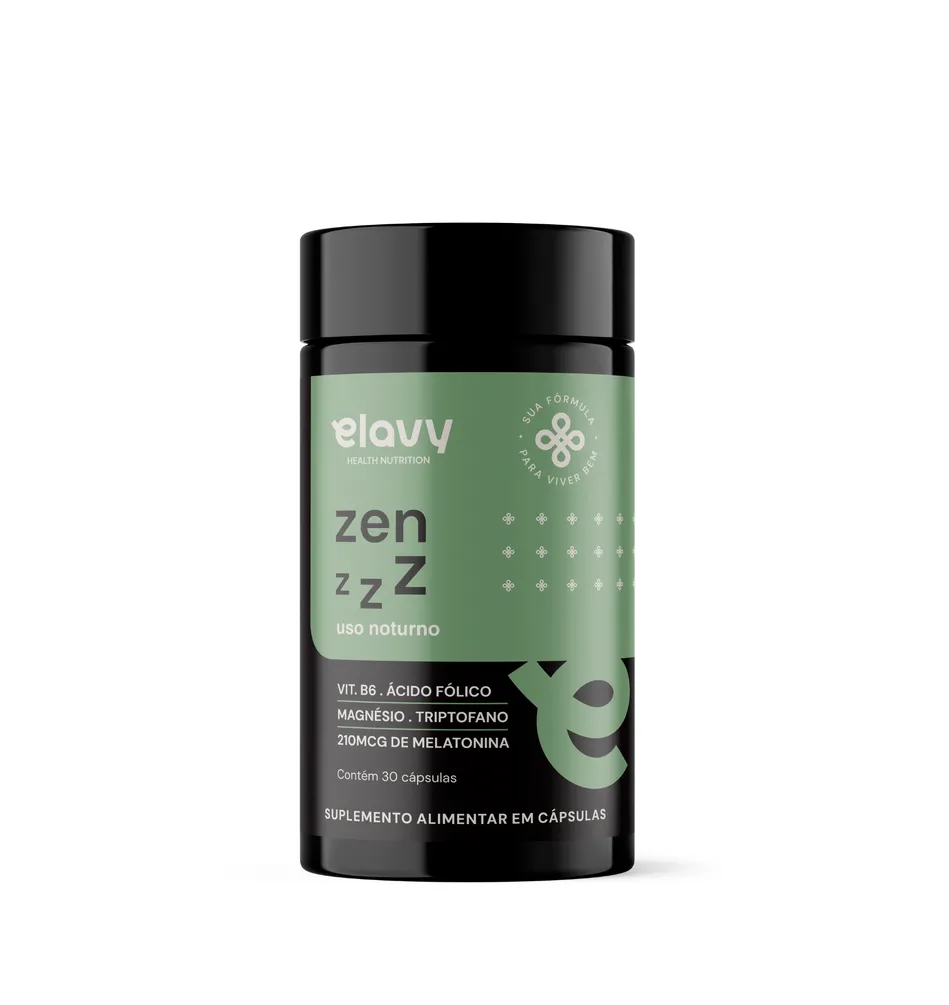 Zen zzZ: Sono com Triptofano + Melatonina | Elavy