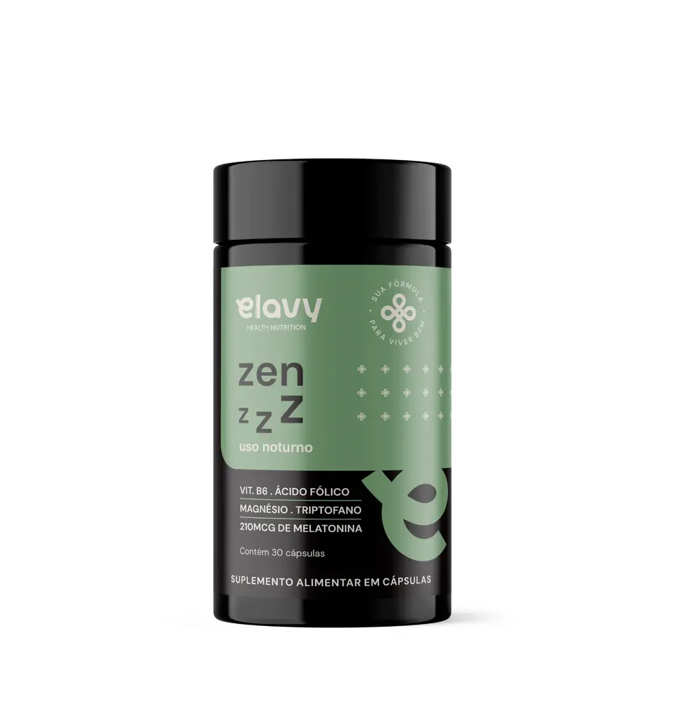 Zen zzZ: Sono com Triptofano + Melatonina | Elavy