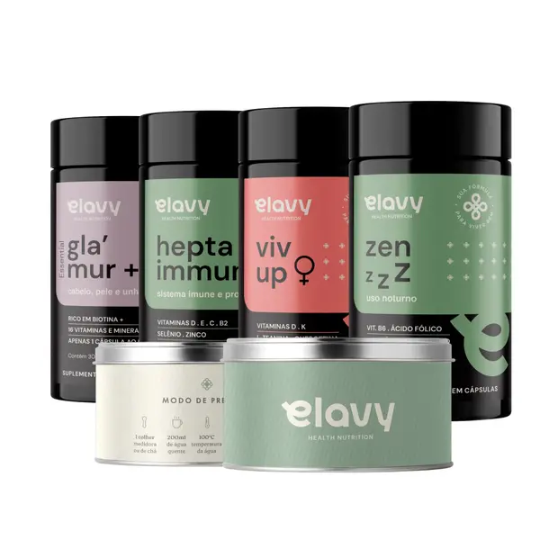 Kit Rituais Completo - Equilíbrio e Renovação + Chás Elavy