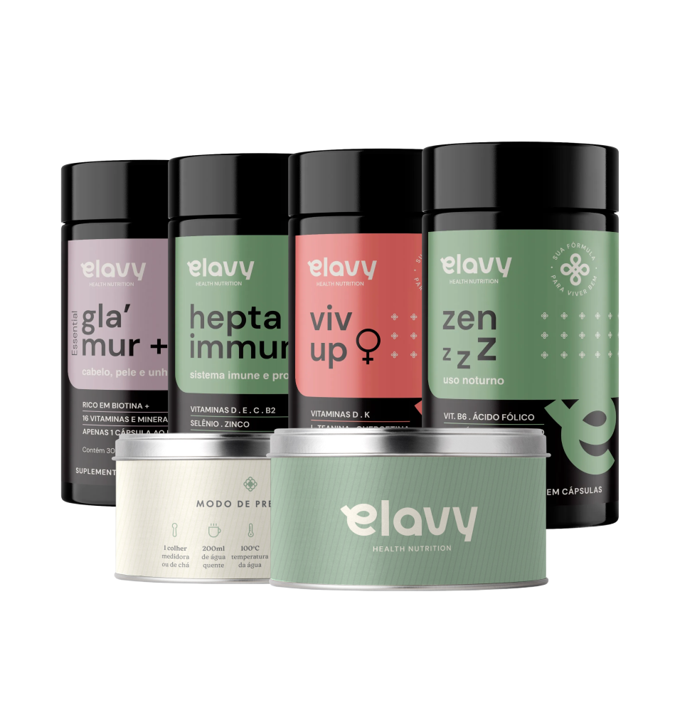 Kit Rituais Completo: 6 Produtos Elavy | 30% OFF