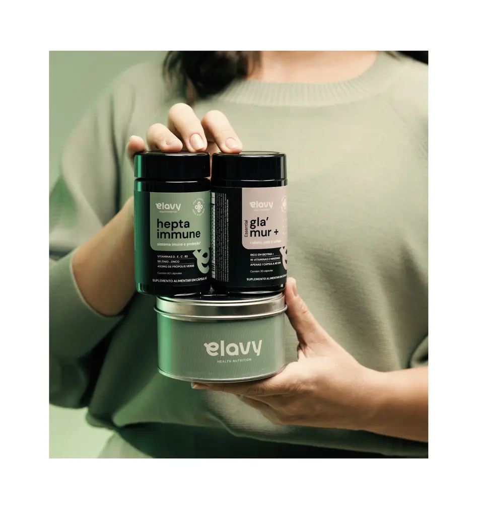 Kit Renova: Beleza + Imunidade + Chá Ritual | Elavy