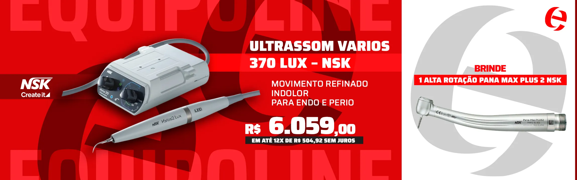 Banner Ultrassom Varios 370 Lux – NSK