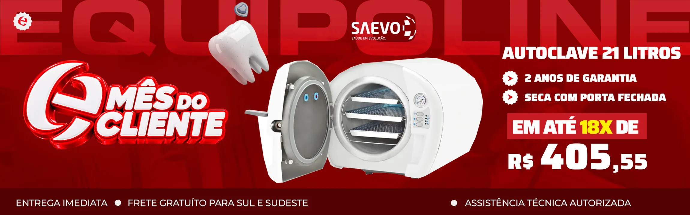 Banner Autoclave 21 Litros