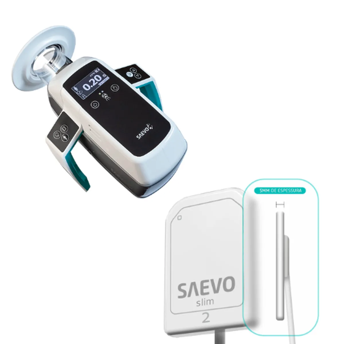 Combo Raio-x Portátil Saevo + Sensor Digital T2