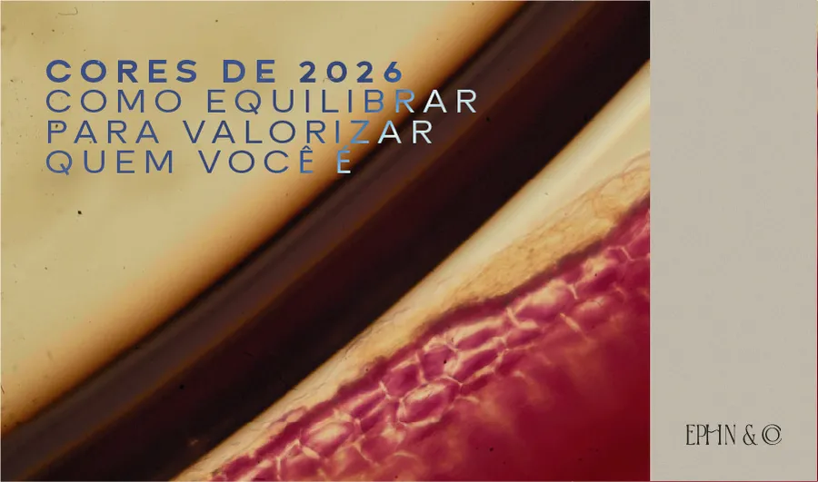 Cores de 2026 — como equilibrar para valorizar quem você é