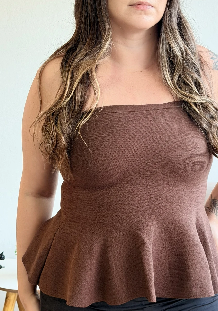 Blusa Peplum Penélope