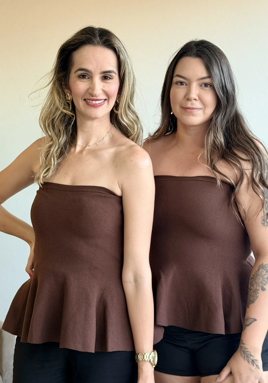 Blusa Peplum Penélope