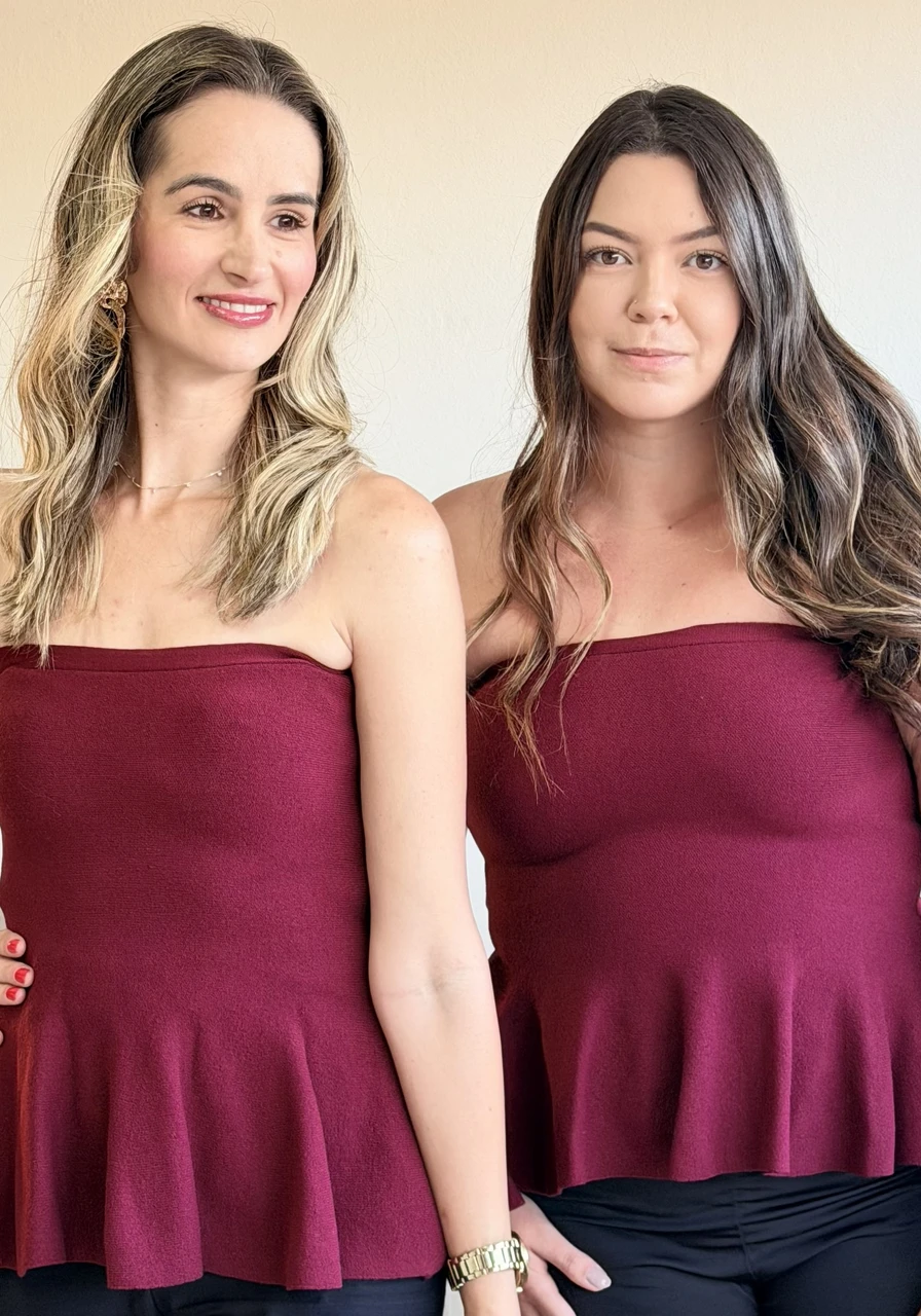 Blusa Peplum Penélope