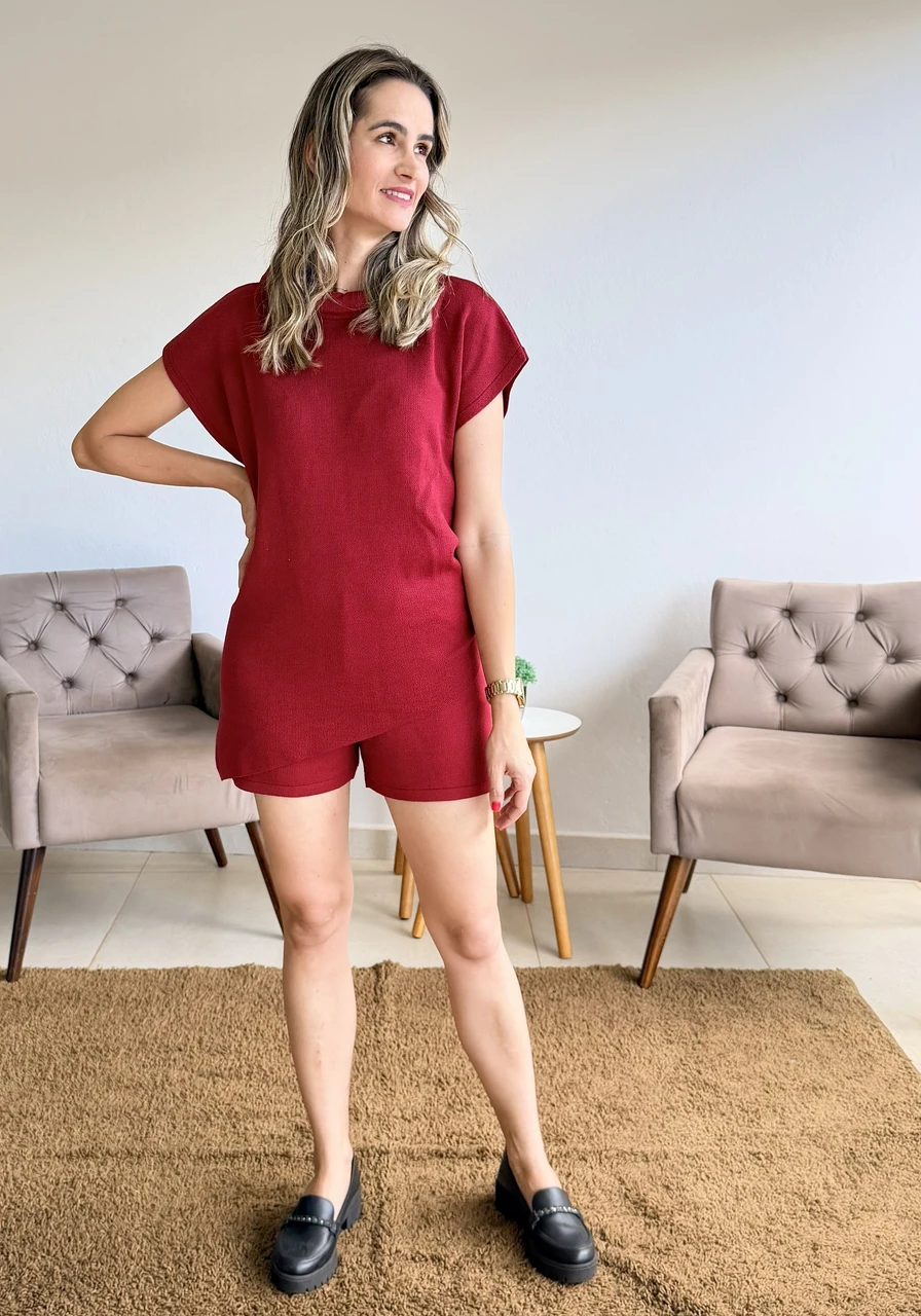 Conjunto Tricô Heloise