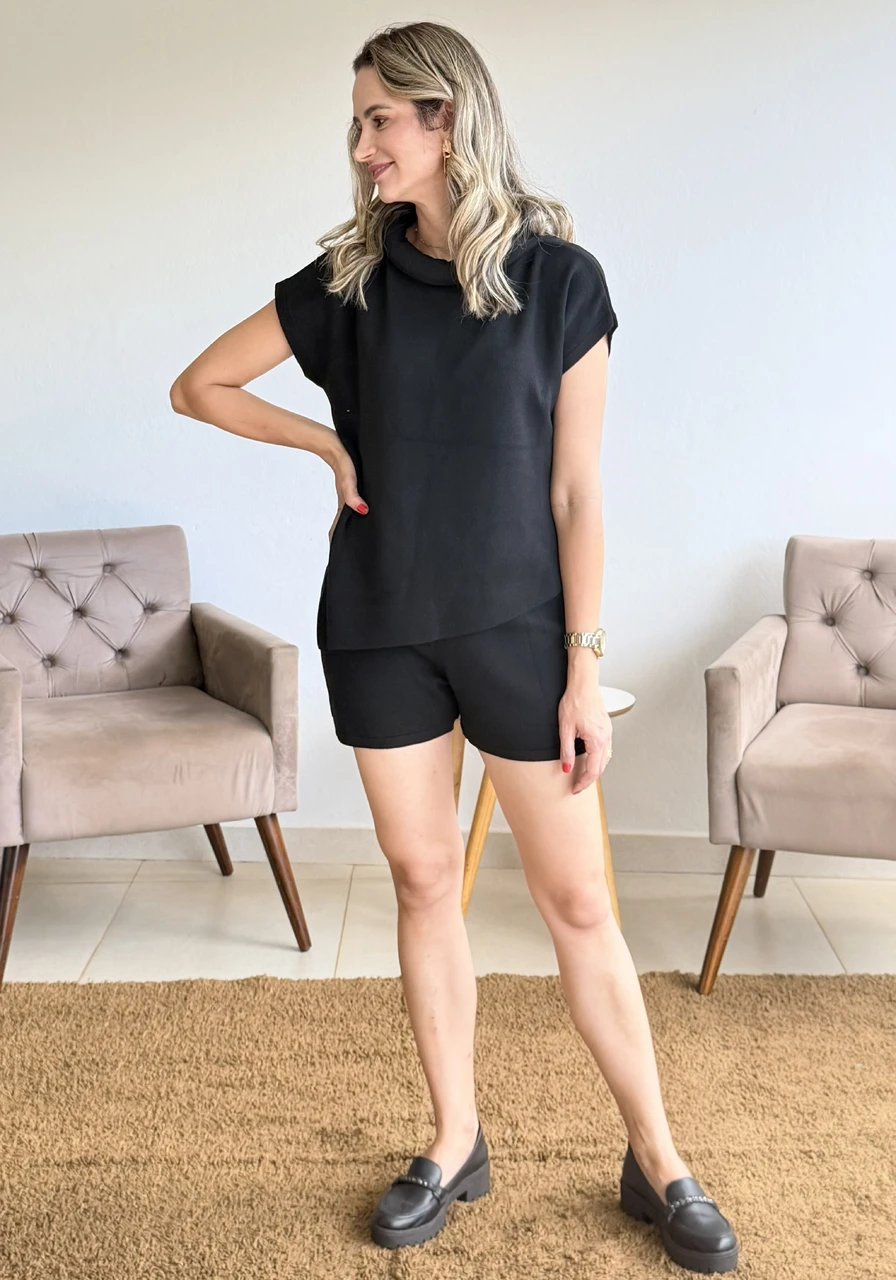 Conjunto Tricô Heloise