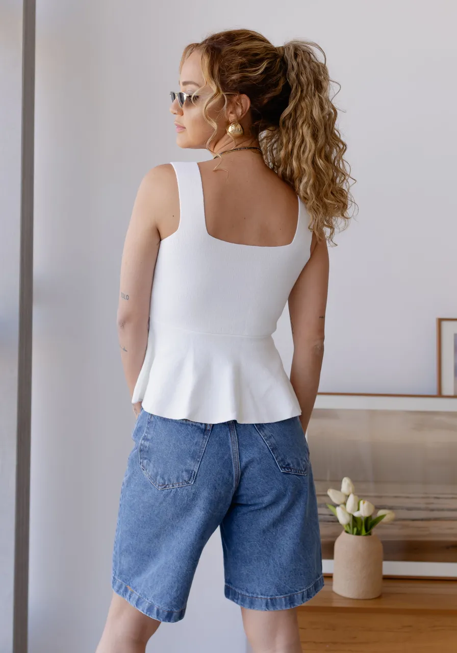 Blusa Babado Serena