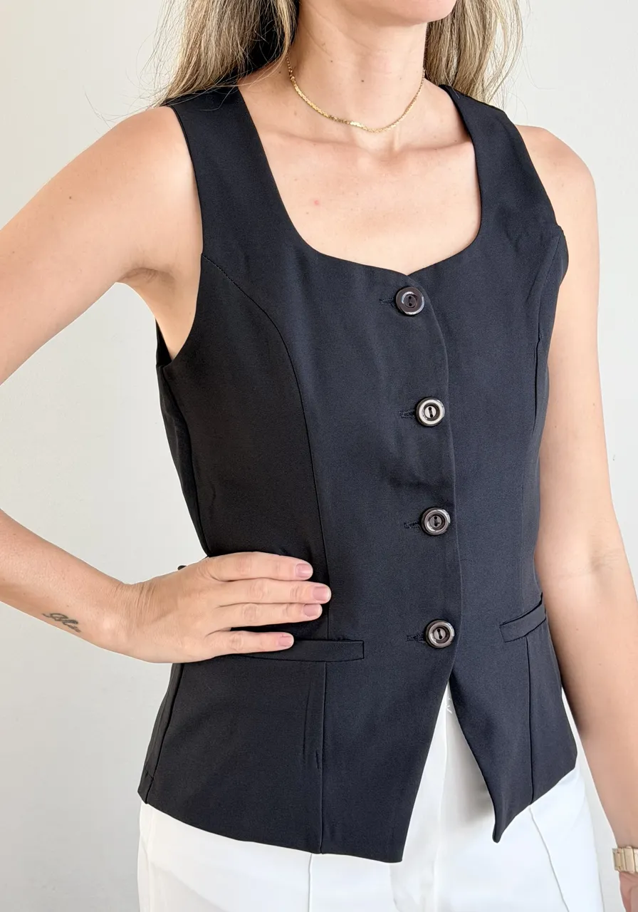 Blusa Colete Tabata