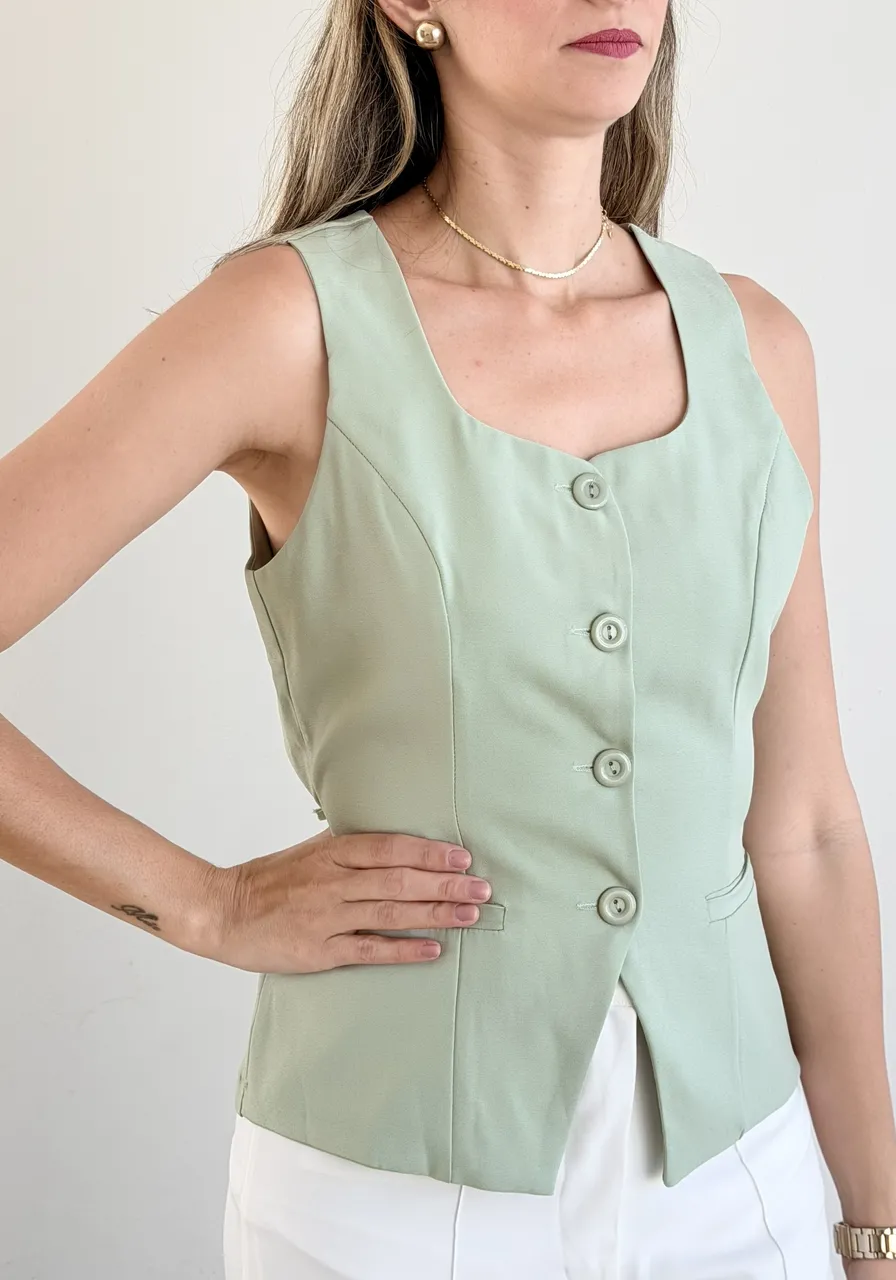 Blusa Colete Tabata
