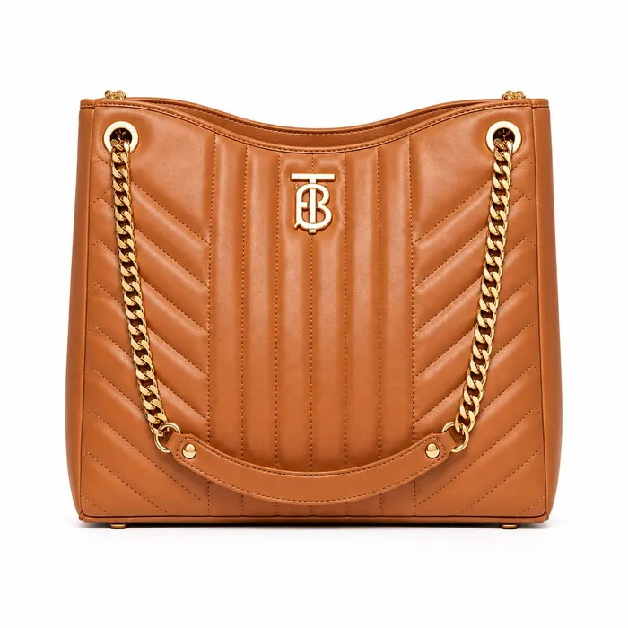 Bolsa Matelassê Caramelo Auréa Chain Bag