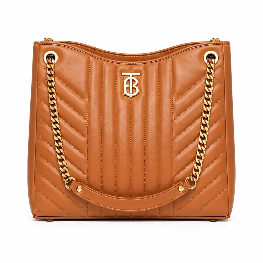 Bolsa Matelassê Caramelo Auréa Chain Bag