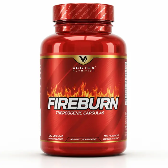 Termogênico FireBurn 120 cápsulas - Vortex Nutrition