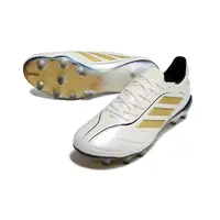 Chuteira Campo Adidas Copa Pure III Elite FG Branca e Dou... - imagem 2