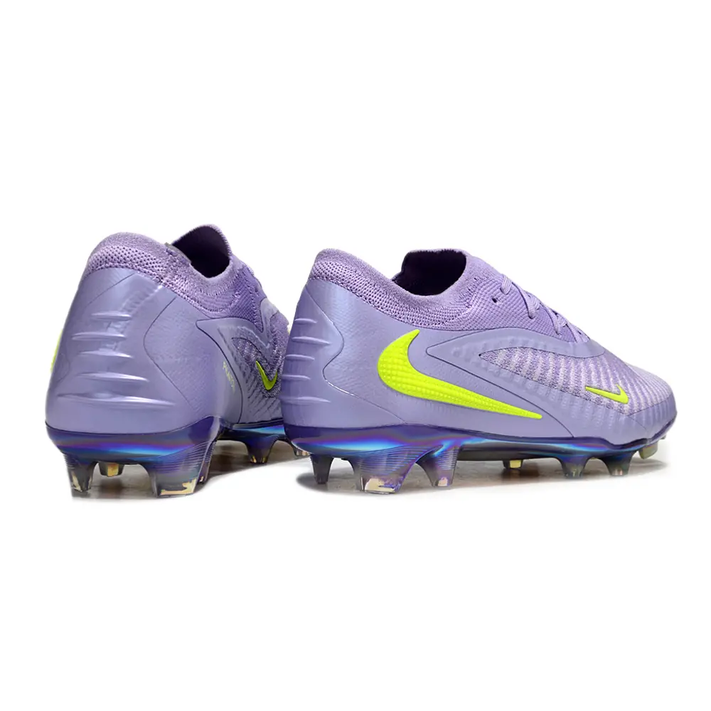 Chuteira Campo Nike Phantom GX 3 Elite FG Roxo e Verde